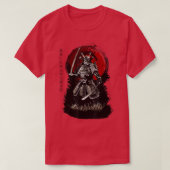 Bushido Samurai Japanse Warrior T-shirt (Design voorkant)