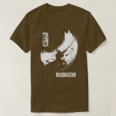 Bushido Samurai Way van de Warrior T-shirt (Design voorkant)