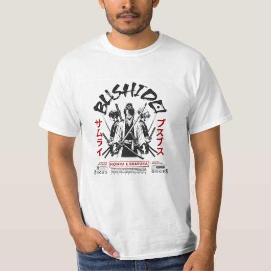 Bushido T-shirt (Voorkant)