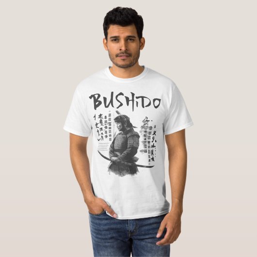 Bushido T-Shirt (Voorkant volledig)