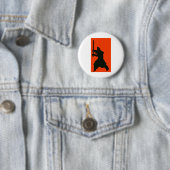 Bushido way of the Warrior Ronde Button 5,7 Cm (In situ)