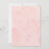 Bushing Blooms Weddenschap Ampersand Kaart (Achterkant)