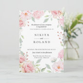 Bushing Blooms Weddenschap Kaart (Staand voorkant)