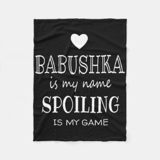 Bushka is mijn naam Grappig Graphic voor Bushka Om Fleece Deken