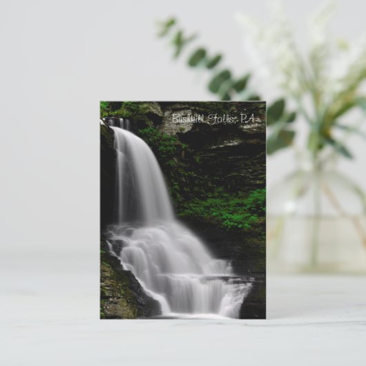 Bushkill-Herfsten Briefkaart (Staand voorkant)