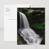 Bushkill-Herfsten Briefkaart (Voorkant / Achterkant)