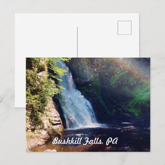 Bushkill-Herfsten, PA-Briefkaart Briefkaart (Voorkant / Achterkant)