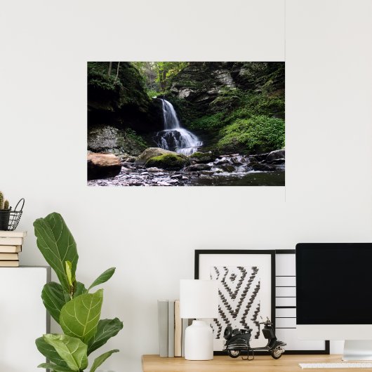 Bushkill Herfsten Poster (Thuiskantoor)