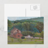Bushman Boerderij Gettysburg Origineel KunstBriefk Briefkaart (Voorkant / Achterkant)