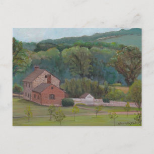 Bushman Boerderij Gettysburg Origineel KunstBriefk Briefkaart