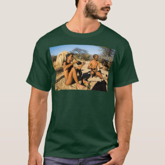 Bushman Kalahari Desert Namibië T-shirt