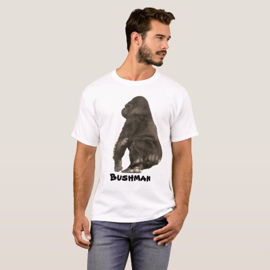 Bushman T-shirt (Voorkant volledig)