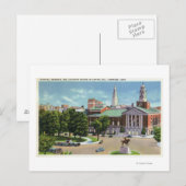 Bushnell Memorial, Lafayette Briefkaart (Voorkant / Achterkant)