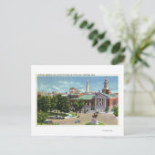 Bushnell Memorial, Lafayette Briefkaart (Staand voorkant)