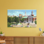 Bushnell Memorial, Lafayette Canvas Afdruk (Insitu (Woonkamer))