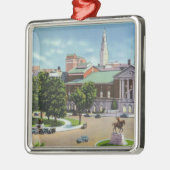 Bushnell Memorial, Lafayette Statue Metalen Ornament (Links)