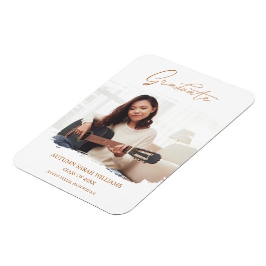 Bushslag Whimsical Afstuderen School Magneet (Linkerzijde)