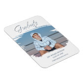 Bushslag Whimsical Typography Afstuderen School Magneet (Rechterzijde)