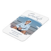 Bushslag Whimsical Typography Afstuderen School Magneet (Linkerzijde)