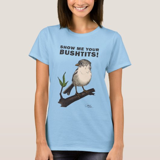 Bushtit T-shirt (Voorkant)