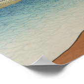 Bushu Tamagawa - Thirty Six Views of Mount Fuji Poster (Hoek)