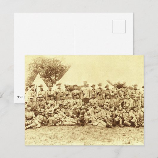 Bushveldt Carbineers Briefkaart (Voorkant / Achterkant)