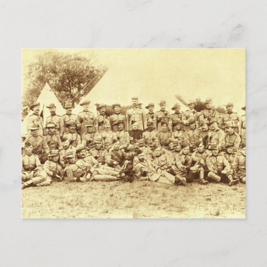 Bushveldt Carbineers Briefkaart (Voorkant)