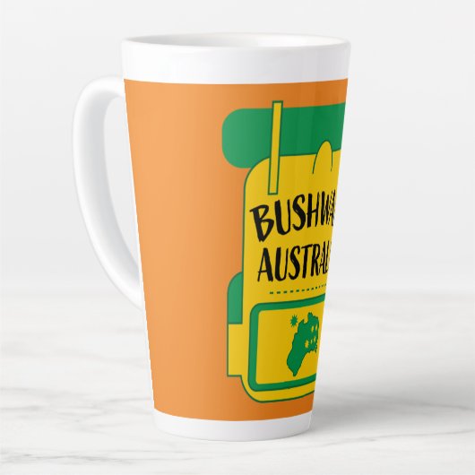Bushwalk Australia Latte Mok (Linkerhoek)
