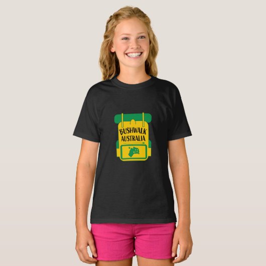 Bushwalk Australia T-shirt (Voorkant volledig)