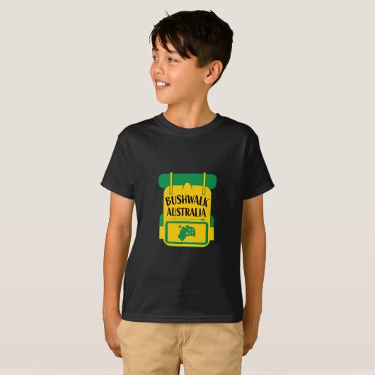 Bushwalk Australia T-shirt (Voorkant volledig)