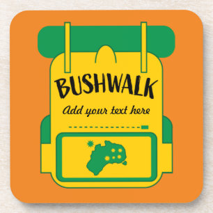 bushwalks australië bier onderzetter