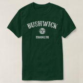 Bushwick Brooklyn NYC T-shirt (Design voorkant)