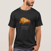 Bushy Bison of Altamira T-Shirt (Voorkant)