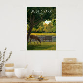 Bushy Park Londen Reisposter Poster (Keuken)