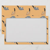 Bushy Tail Possums Briefpapier (Voorkant / Achterkant)