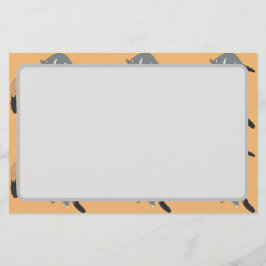 Bushy Tail Possums Briefpapier