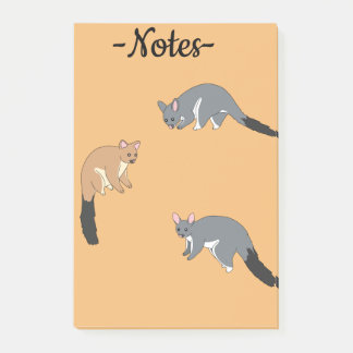 Bushy Tail Possums Post-it® Notes