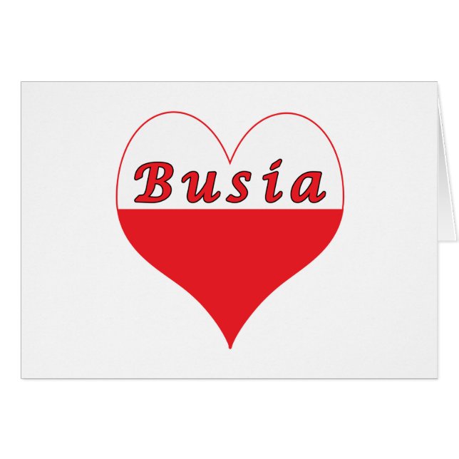 Busia Poland Heart (Voorkant Horizontaal)