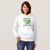 Busier Than a Cucumber In A Women’s Prison Funny Hoodie (Voorkant volledig)