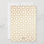 Business 2025 Calendar Gold Glitter Modern Zwart Feestdagenkaart (Achterkant)