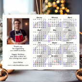 Business 2025 Kalender Minimalistische Foto Magnet