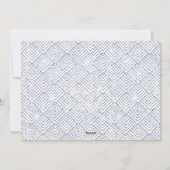 Business 2025 Kalender Minimalistische Zilveren Gl Feestdagenkaart (Achterkant)