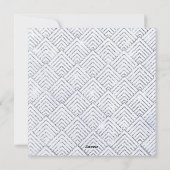 Business 2025 Kalender Modern Scrip Zwart Eenvoudi Feestdagenkaart (Achterkant)