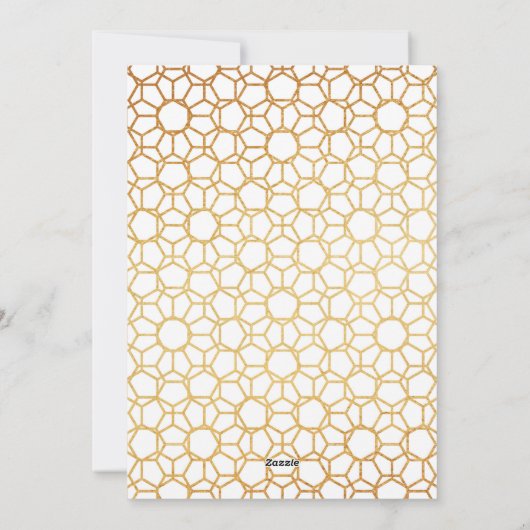 Business 2025 Kalender Modern Zwart Goud Kleurrijk Feestdagenkaart (Achterkant)