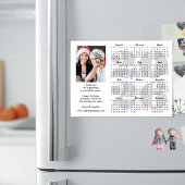 Business 2026 Kalender Minimalistische Zilveren Gl