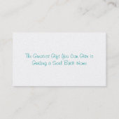 Business, 3,5 x 2,0 inch, 100 pack, wit visitekaartje (Achterkant)