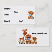 Business, 3,5 x 2 inch, 100 pack visitekaartje (Voorkant / Achterkant)