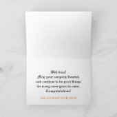 Business 50ste Jubileum - Champagneglazen Kaart (Binnen)