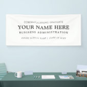 Business Administration College Afstuderen Spandoek (Beurs)