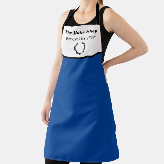 Business Apron personaliseert tekst en eenvoudig b Schort (Insitu)